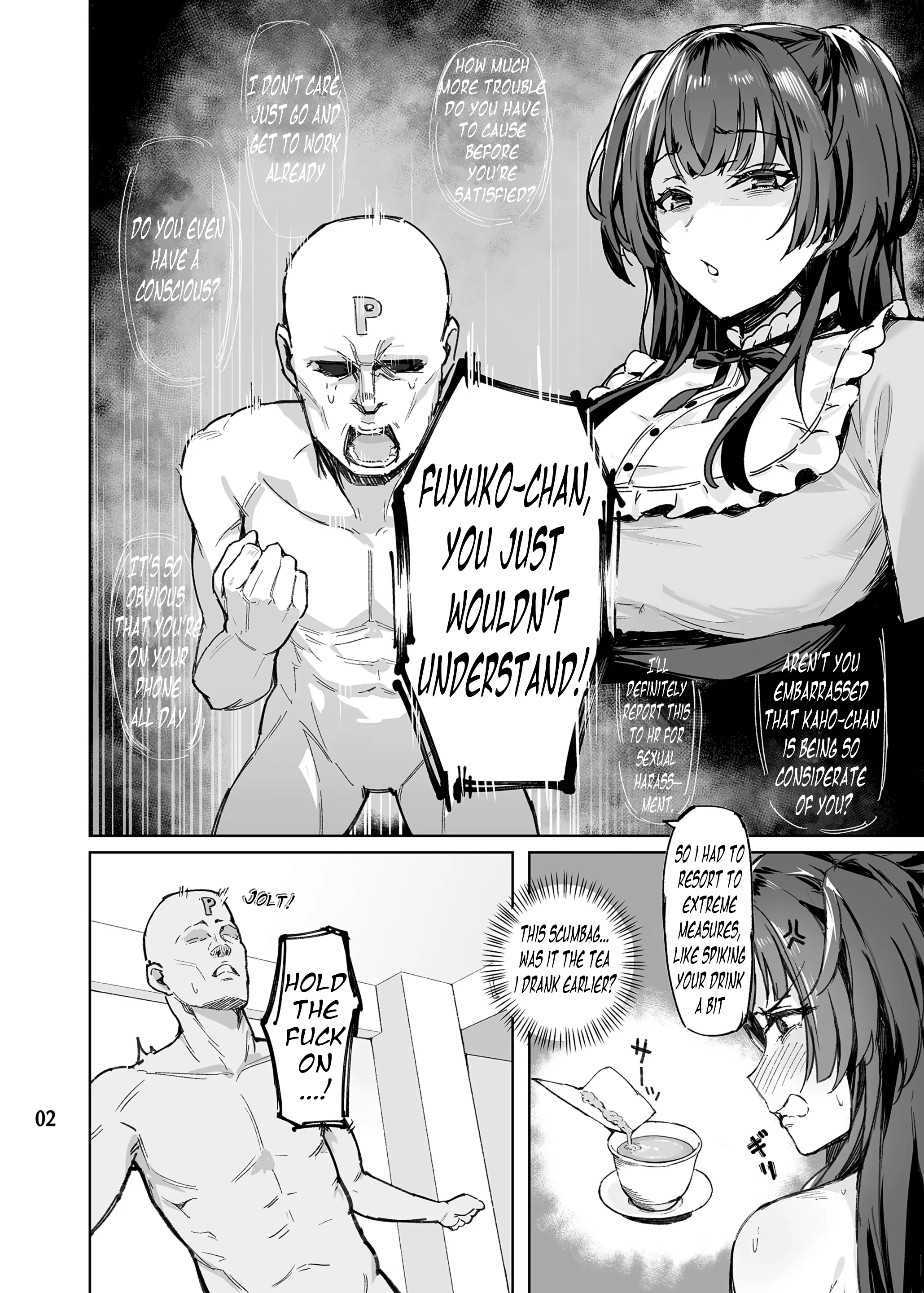 Hentai Manga Comic-Don't fuck with adults. Fuyuko chan!!-Read-3